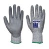 rękawice antyprzecięciowe portwest a622 5 kategoria przecięcie przekłucie rozdarcie mocne rękawiczki do pracy bhp szare powleczone poliuretanem obie