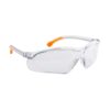 Okulary ochronne Portwest Fossa PW15 EN160 1F okulary bhp do pracy przeciw odpryskowe mocne poliwęglan przezroczyste
