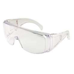 okulary ochronne portwest visitor pw30 robocze przezroczyste gogle plastikowe filtr uv składane