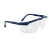 Klasyczne okulary ochronne Portwest PW33 okulary bhp gogle filtr uv bezpieczne przeciwodpryskowe do pracy przezroczyste czarne niebieskie