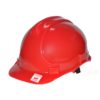Kask przemysłowy Lahti PRO L1040106 czerwony kask hełm ochronny roboczy na budowę budowlany do pracy bhp twardy en 397 hełm dla budowlańca dla gościa praktykanta Kask przemysłowy Lahti PRO L1040202 czerwony