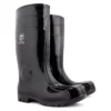Robocze wysokie kalosze Demar MAXX 3163 S5 buty gumowe wysokie wodoodporne wodoszczelne stalkapy z podnoskiem noskiem metalowym antyprzebiciowe wytrzymałe bhp sklep system internetowy czarne bezpieczne antypoślizgowe z odblaskiem