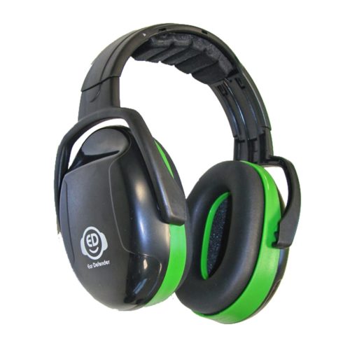 Nauszniki ED 1H Ear Defender SNR 26 dB zielone czarne nauszniki ochronniki słuchu