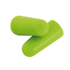 Zatyczki ED Comfort Plug SRC 37 dB 250 par stopery ochronniki słuchu zatyczki do uszu zielone seledynowe z pianki poliuretanowej ergonomiczny kształt