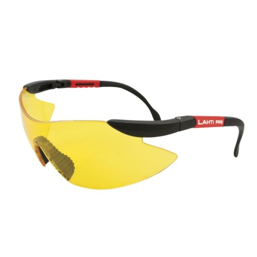 Okulary ochronne żółte Lahti PRO 46039,okulary ochronne, okulary robocze, okulary bhp, Lahti PRO, proline, przeciwsłoneczne, filtr uv, okulary z filtrem uv