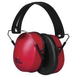 Nauszniki ochronne Portwest PW41 Super o SNR 32 dB przylegające nagłowne ochronniki słuchu dopasowane piankowe bhp nauszniki do pracy hałas czerwone