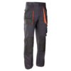 Spodnie robocze do pasa Brixton Practical do pasa w pas odzież ochronna robocza do pracy mocne ciuchy robocze z kieszeniami na nakolanniki kontrastowe sklep bhp bok grafitowe szare czarne pomarańczowe