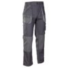 Spodnie robocze do pasa Brixton Practical do pasa w pas odzież ochronna robocza do pracy mocne ciuchy robocze z kieszeniami na nakolanniki kontrastowe sklep bhp bok stalowe szare