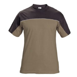 Koszulka T-shirt Stanmore Brązowa rozm. S-4XL - uniwersalny, mocny podkoszulek wykonany w 100% z bawełny. Dostępny w rozmiarach od S do 4XL