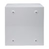 Apteczka VERA 6 DIN 13167 pierwsza pomoc metalowa szafka apteczkowa z wkładem na kluczyk zestaw pierwszej pomocy zakładowa biurowa ścienna do ściany biała tył apteczka vera 4