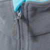 Bluza polarowa damska Lahti PRO L40103 polar ciepły bluzka polarowa damska dla kobiety roboczy polar ocieplany wiatroszczelny bhp ochronny bluza ciepła szaro turkusowa suwak