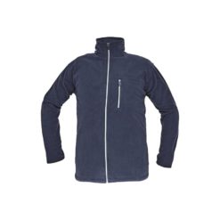 Bluza polarowa Cerva KARELA 4 kolory polar ciepły bluza z polarem bluza ocieplana na zimę jesienna sezonowa z kieszeniami wiatroszczelna paroprzepuszczalna na suwak granatowa