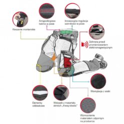 Spodnie Robocze do Pasa Lahti PRO L40509 spodnie mocne ochronne bhp do pracy ciuchy robocze wzmocnione w pas monterskie z kieszeniami premium dobre khaki piaskowe czarne info