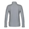 Kurtka Softshell Lahti PRO L40904 Damska ochronna robocza przeciwdeszczowa wodoodporna mocna softshellowa cienka z kapturem mikropolar robocza do pracy korporacyjna wytrzymała szara pomarańczowa dla kobiet korporacyjna firmowa tył