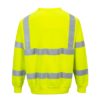 Bluza Ostrzegawcza Portwest B303 2 kolory klasyczna bluza robocza do pracy ochronna bhp wysoka widoczność drogowa przez głowę wciągana wysokiej widoczności ochronna bhp odzież robocza ciuchy do pracy żółta