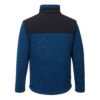 Bluza Portwest T830 Venture KX3 bluza ochronna do pracy wzmacniana zasuwana na suwak korporacyjna firmowa ciepła z suwakami ciuchy robocze ze wzmocnieniami poliestrowa bhp odzież robocza ubranie robocze niebieska z tyłu