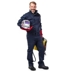 Przyłbica spawalnicza samościemniająca Lahti PRO L1540400 maska przyłbica spawalnicza dla spawacza osłona twarzy ściemniająca automatyczna półautomatyczna z malowaniem wytrzymała z testem szlifowanieregulowana filtr uv na modelu