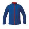 Kurtka Softshell Cerva CRV Namsen Man wiatrówka kurtka cienka wodoodporna wodoszczelna wiatroszczelna kurtka robocza mocna na jesień ochronna niebieska czerwona