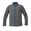 Kurtka Softshell Cerva CRV Namsen Man wiatrówka kurtka cienka wodoodporna wodoszczelna wiatroszczelna kurtka robocza mocna na jesień ochronna szara niebieska