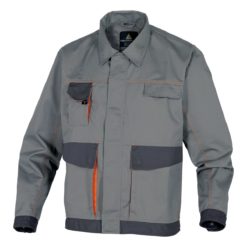 Bluza robocza DELTA PLUS DMACHVES bluza ochronna do pracy ciuchy robocze odzież ochronna bhp panoply szara grafitowa pomarańczowa