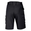 Spodnie krótkie DELTA PLUS M5BE2 bermudy spoidnie przed kolana robocze do pracy ochronne ciuchy robocze odzież ochronna delta panoply czarne tył