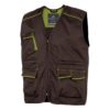 Kamizelka robocza DELTA PLUS M6GIL rybacka wędkarska bezrękawnik z kieszonkami z kieszeniami odzież robocza ochronna bhp do pracy ciuchy robocze brązowa zielona