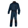 Kombinezon roboczy delta plus mccdz do pracy ochronny ciuchy robocze bhp na dwa suwaki ubranie robocze panoply delta granatowy czarny