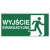 znak wyjście ewakuacyjne w prawo piktogram bhp ewakuacyjny do ewakuacji fotoluminescencyjny świecący w ciemności bhp świadectwo cnbop pib iso 7010 zielony znak bezpieczeństwa