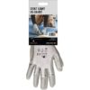 Rękawice antyprzecięciowe FF STINT LIGHT antyprzecięciowe odporne na przebicie przecięcie mocne dziane bezszwowe szare białe wytrzymałe powlekane lateksem