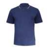 Koszulka robocza polo LAHTI PRO L40312 granatowa koszulka do pracy z kołnierzykiem ciuchy robocze sklep bhp odzież ochronna granatowa przód