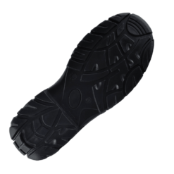 Półbuty Ochronne GALMAG 561 N S1 SRC buty robocze do pracy bezpieczne z noskiem z blachą brukarskie skórzane bhp tanie nadlane czarno czerwone sklep bhp podeszwa