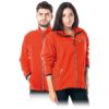 Bluza Robocza POLAR-HONEY 9 kolorów do pracy uniwersalna ciepły polarek ochronny z kieszeniami na suwak ze ściągaczem ciuchy robocze sklep bhp pomarańczowy