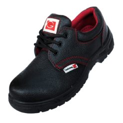Półbuty Ochronne GALMAG 561 N S1 SRC obuwie buty robocze do pracy bezpieczne z noskiem z blachą skórzane bhp tanie czarno czerwone sklep bhp