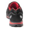 Buty robocze MAX-POPULAR FUSION S1 Czar/Czer do pracy ochronne z noskiem podnoskiem bhp z blachą czarno czerwone adidasy sznurowane antypoślizgowe odblaskowe wygodne bezpieczne sklep bhp tył
