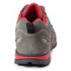 Buty robocze MAX-POPULAR FUSION S1 szar/Czer do pracy ochronne z noskiem podnoskiem bhp z blachą szare czerwone adidasy sznurowane antypoślizgowe odblaskowe wygodne tył