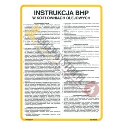 instrukcja bhp dla kotłowni olejowych na twardym podłożu bezpieczeństwa na płycie dla palacza piec olejowy