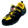 Sandały robocze GALMAG 621 S1 SRC obuwie do pracy ochronne mocne bezpieczne buty bhp sklep czarne żółte z blachą podnoskiem noskiem antypoślizgowe