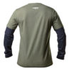 Koszulka z długim rękawem NEO TOOLS 81-616 CAMO OLIVE długi rękaw t-shirt zielony granatowy mocny lekki bawełniany do pracy roboczy ochronny ciuchy robocze sklep bhp tył