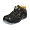 Buty robocze CERVA BK S3 SRC do pracy ochronne obuwie bezpieczne bhp skórzane czarne wodoodporne antypoślizgowe z podnoskiem antyprzebiciowe czarne żółte sklep bhp