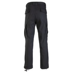 Spodnie robocze BRIXTON BDU Bojówki do pracy ochronne wycieruchy wosjkowe cargo kieszenie grafitowe czarne bhp ciuchy robocze tył