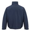 Kurtka robocza PORTWEST S538 Wodoodporna bomberka bomber do pracy ochronna dla pracowników podszyta polarem ciepła wodoodporna wiatroszczelna wiatrówka do pasa nadruk bhp sklep granatowa tył
