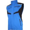 Kurtka Robocza Softshell LAHTI PRO L40930 wiatrówka do pracy przeciwdeszczowa wodoodporna z kapturem lekka membrana do pracy bhp sklep bezrękawnik modułowa niebieska czarna odblask kamizelka
