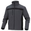 Kurtka Softshell DELTA PLUS LULEA2 4 kolory do pracy wiatrówka lekka robocza ochronna ciuchy bhp sklep odzież ochronna bluza bez kaptura jesienna lekka cienka szara czarna