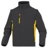 Kurtka Softshell DELTA PLUS MYSEN2 4 kolory do pracy robocza lekka wiatrówka bez kaptura z kieszeniami dwukolorowa na bluza odzież robocza ciuchy bhp sklep szara żółta
