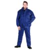 Ubranie Robocze Ocieplane REIS UMO-PLUS komplet ochronny bhp sklep system do pracy odzież bezpieczna na zimę ciepła zimowe kurtka bomber do pasa spodnie ogrodniczki szwedy z ociepliną niebieskie