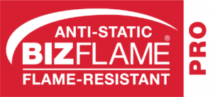 bizflame pro logo odzież trudnopalna portwest spawalnicza