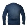 Bluza robocza NEO TOOLS 81-512 ochronna robocza ciepła sprany jeans kangurka z kieszenią przelotową dla pracowników odzież robocza bhp sklep system internetowy granatowa tył