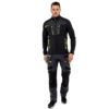 Bluza rekreacyjna PORTWEST DX480 DX4 do pracy bluza dresowa ochronna dla pracowników bhp sklep system internetowy na suwak lekka wytrzymała rozciągliwa streczowa stretchowa czarna szara na modelu