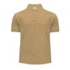 Koszulka polo JHK PORA210 piaskowa polówka koszulka z kołnierzykiem na guziki robocza wytrzymała odzież reklamowa odporna bhp sklep system internetowy dla pracowników do nadruku beżowa piaskowa żółta