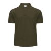 Koszulka polo JHK PORA210 Zielony Khaki polówka koszulka z kołnierzykiem na guziki robocza wytrzymała odzież reklamowa odporna bhp sklep system internetowy dla pracowników do nadruku zielona wojskowa